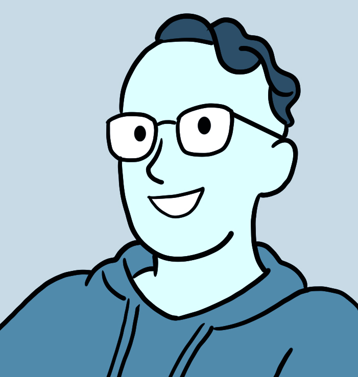 Cartoon of Justin Dettmer