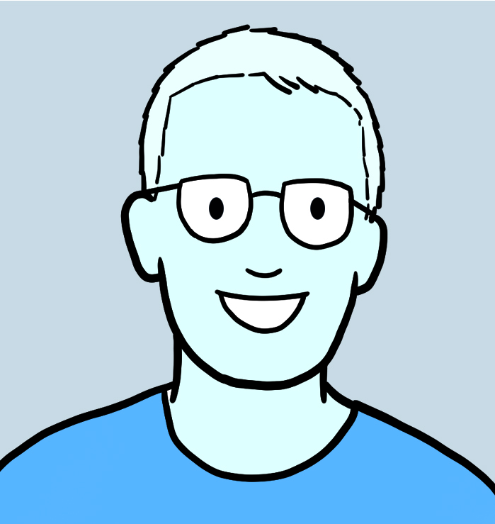 Cartoon of Julian Dierkes